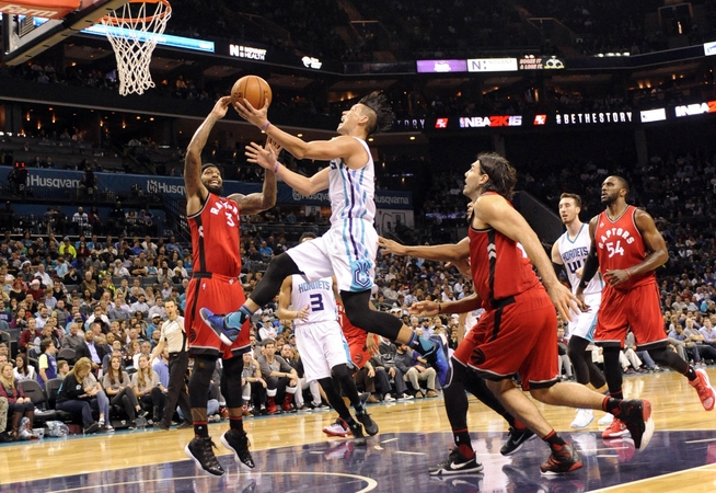 „Raptors“ be J. Valančiūno pralaimėjo ir Šarlotės krepšininkams