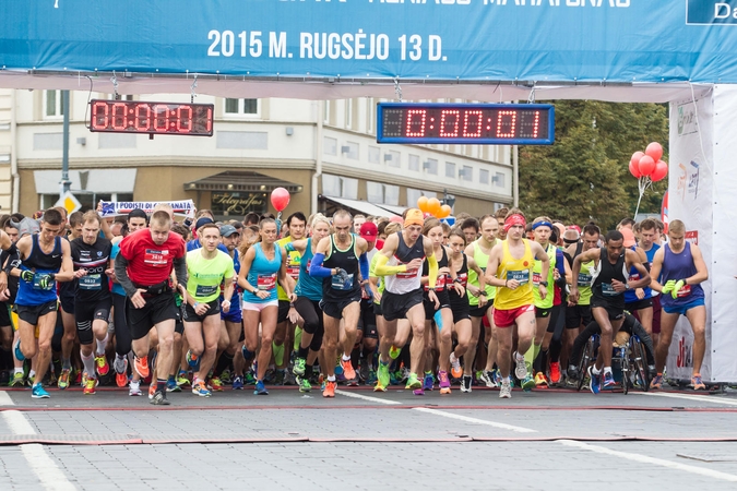 Vilniaus maratone miręs bėgikas – karys