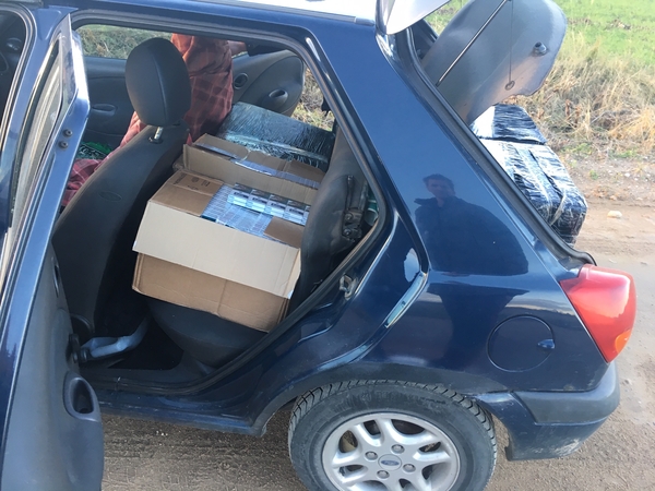 Kontrabandą gabenęs klaipėdietis turės nemalonumų ir su policija