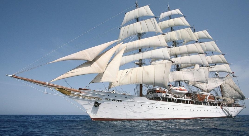 Istorija: perstatyta jachta „Sea Cloud“ tarsi atgimė naujai.
