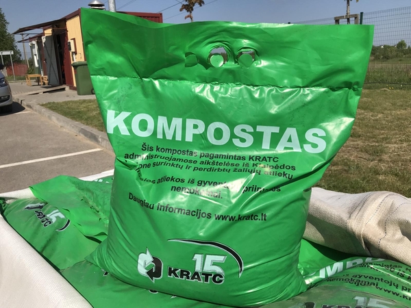 KRATC tęsia komposto dalinimą