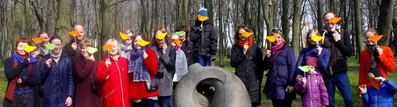 Skulptūrų parke – „Vynerio arbatėlė“