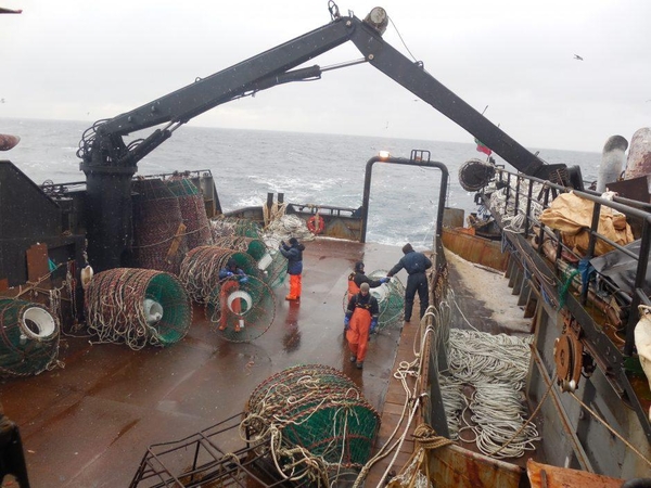 Prisiminimas: „Arcting Fishing“ laivai kurį laiką Barenco jūroje gaudė krabus.