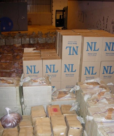 Po uogiene – 2,5 mln. litų vertės cigarečių kontrabanda