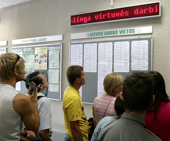Lietuvoje darbo neturi maždaug kas penktas jaunuolis