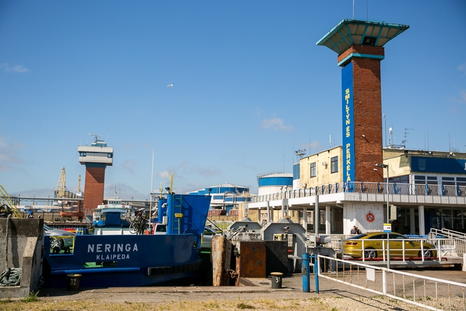 Smiltynės perkėla iki kitos vasaros įrengs naujus bilietų terminalus
