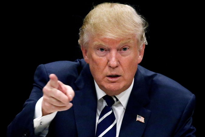 D. Trumpas surengs pirmąją spaudos konferenciją 