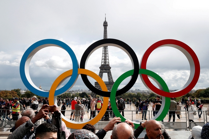 Paryžiaus merė nepritaria rusų dalyvavimui olimpiadoje, kol vyksta karas Ukrainoje