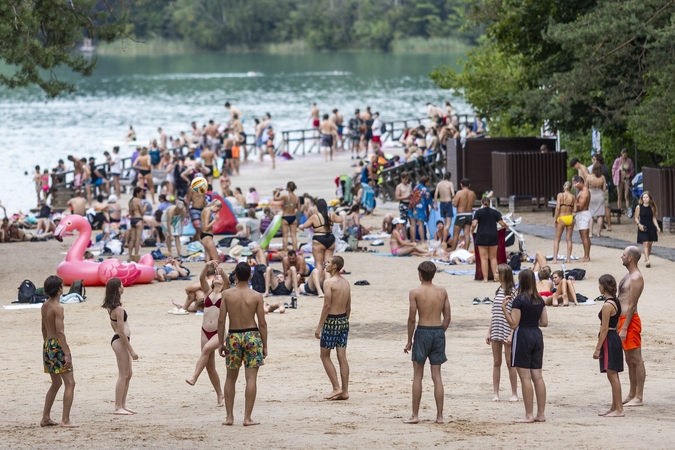 Vilniuje atnaujinta keturiolika viešųjų paplūdimių
