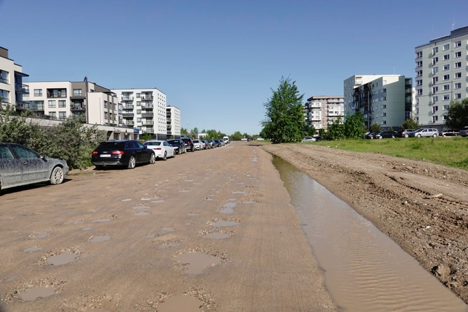 Vilniaus valdžia planuoja suremontuoti Gilužio gatvę Pilaitėje