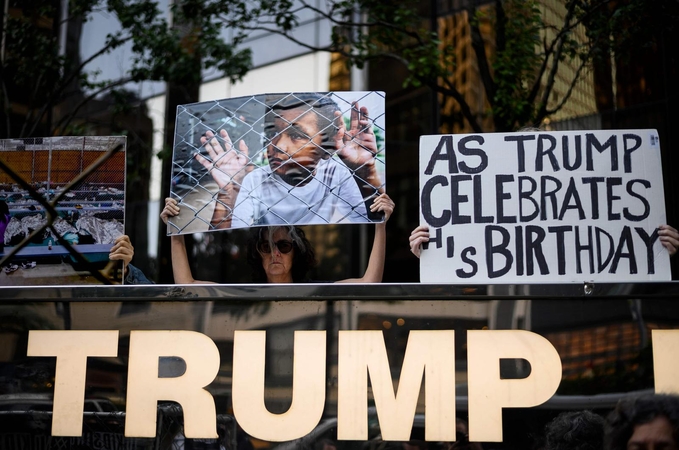 Meksika paskelbė D. Trumpo „slaptą susitarimą“ dėl migracijos