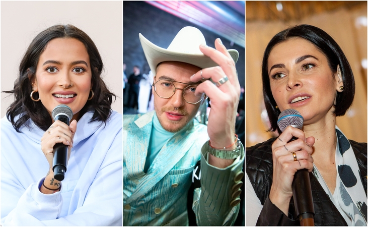 Iš kairės: Karolina Meschino, Naglis Bierancas, Agnė Jagelavičiūtė