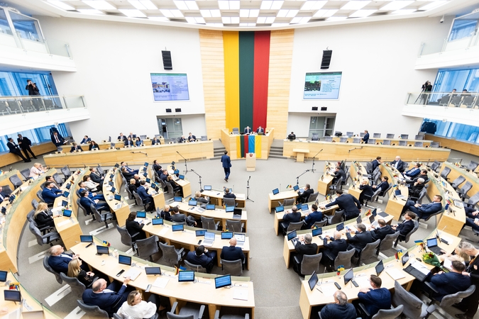 Vyriausybė pritarė siūlymams Seimo sesijai