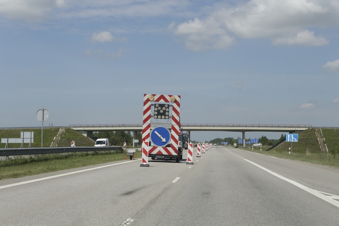 Palangos kelyje vairuotojų laukia išbandymai dėl viaduko remonto