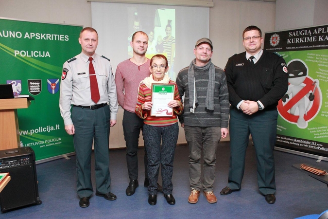 Kauno apskrityje išrinkta aktyviausia saugios kaimynystės grupė
