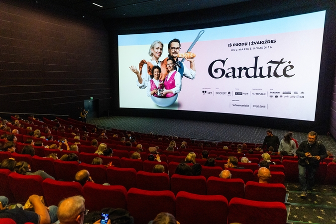 Vilniuje su kompotu pristatyta pirmoji lietuviška kulinarinė komedija „Gardutė“