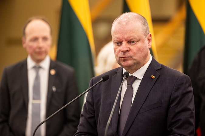 Skvernelis: laikantis koalicijos sutarties privalu balsuoti už imuniteto naikinimą