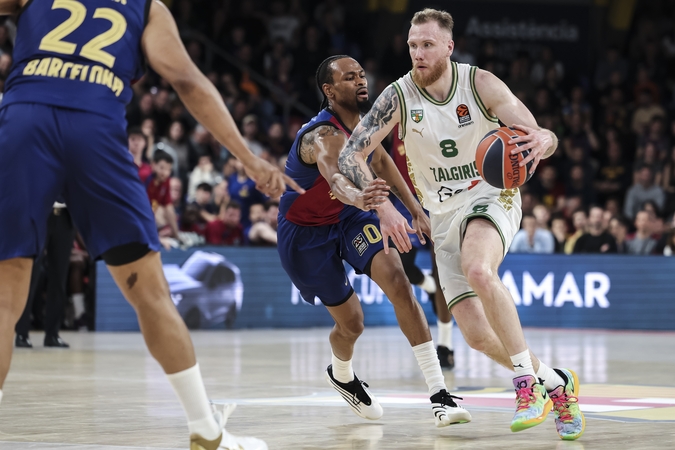 Barselonoje „Žalgiris“ neprilygo varžovams