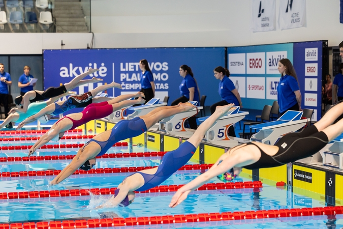 „Akvilė“ Lietuvos plaukimo čempionato antroji diena