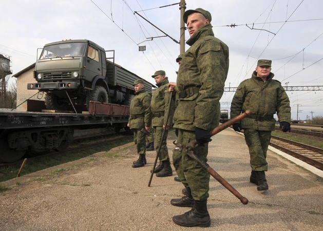Rusijos kariuomenės žemėlapiai rodo teritorinius praradimus Ukrainoje