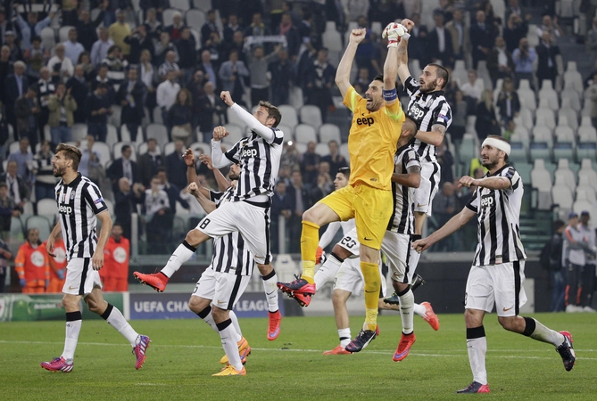 Čempionų lygos pusfinalis: "Juventus" patiesė "Real" futbolininkus