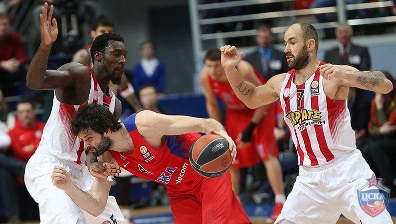 CSKA krepšininkai atlaikė "Olympiakos" šturmą