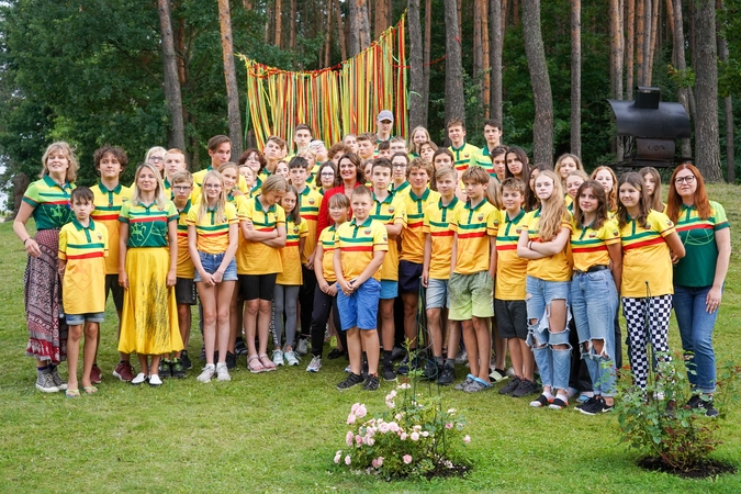 D. Nausėdienė lankėsi lituanistėje stovykloje „Pasaulio Lietuva“