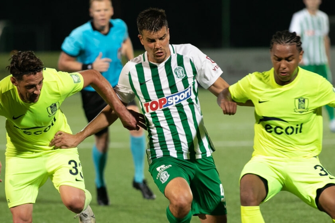 „Žalgirio“ čempioniškos ambicijos blėsta: prarado taškus Vilniaus derbyje