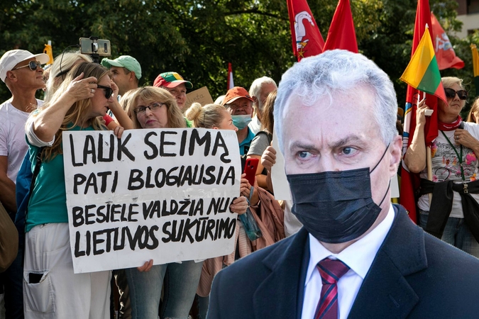 G. Nausėda: nepateisinu Seimo užblokavimo