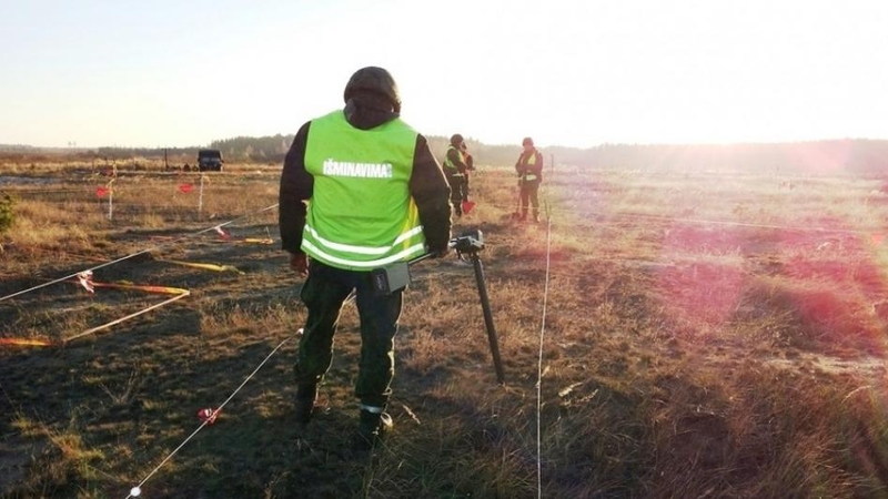 Kariuomenės išminuotojai pernai neutralizavo beveik 3 tūkst. sprogmenų