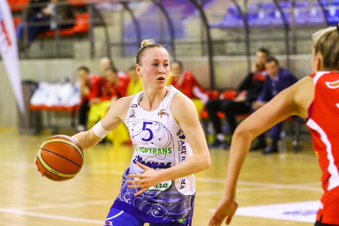 Nugalėtojoms Sandra Okockytė pelnė 17 taškų