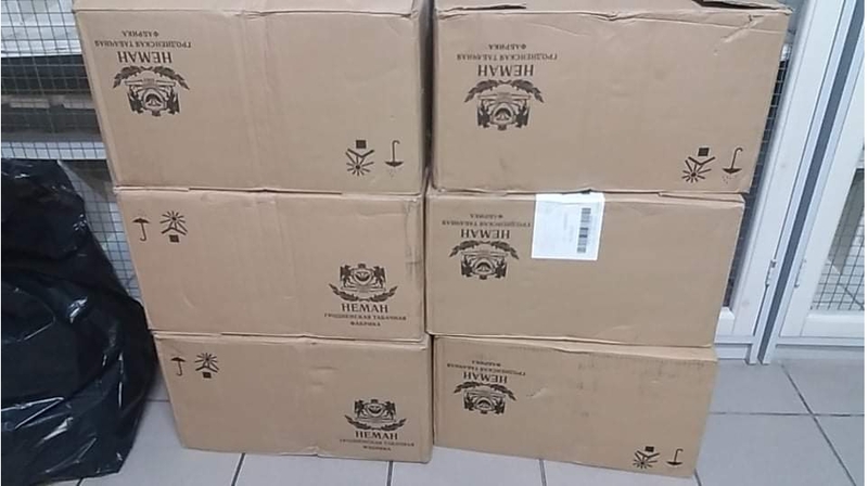 Šalčininkų rajone kontrabandininkai neteko 3000 pakelių cigarečių