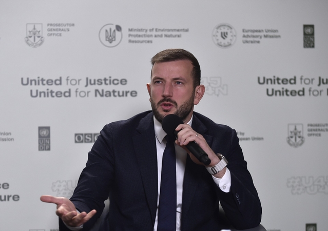 Europos Komisijos narys V. Sinkevičius apdovanotas Ukrainos valstybiniu ordinu