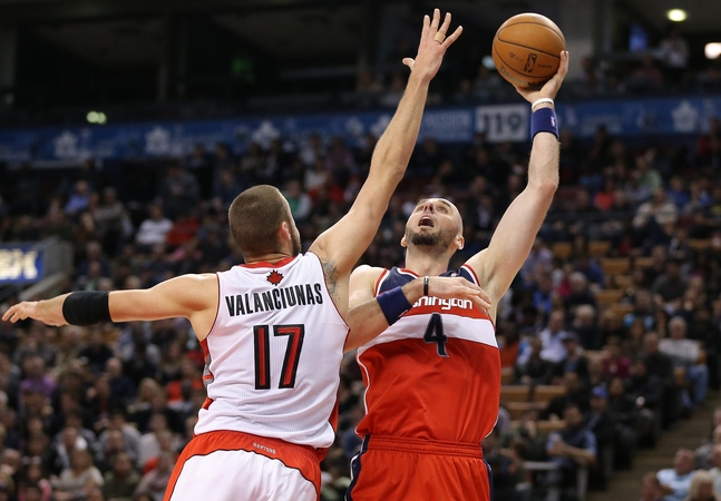 NBA: J.Valančiūnas atliko dvigubą dublį