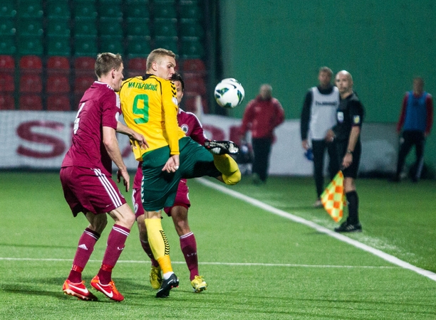 Lietuvos futbolo rinktinės metus baigs rungtynėmis Moldovoje