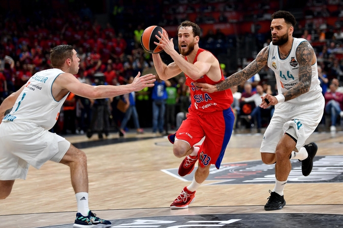 Antrajame Eurolygos pusfinalyje „Real“ palaužė CSKA komandą