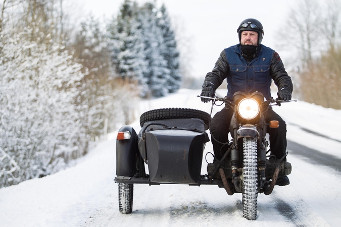 R. Bružas: ir motociklai, ir istorija man yra tyrinėjimo objektas