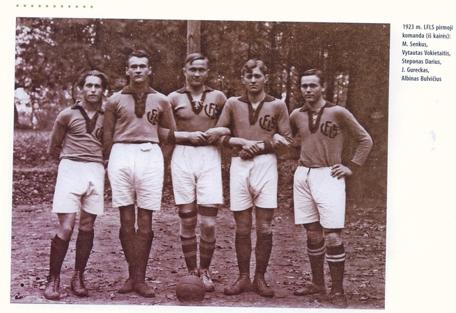 Kita lakūno S. Dariaus pusė – aistra sportui