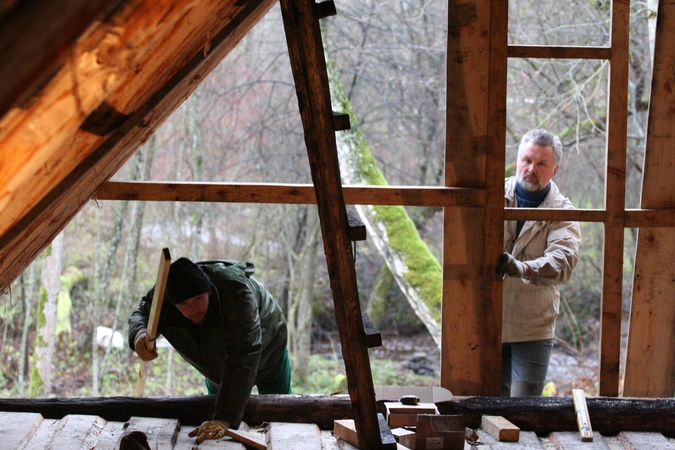 Neturėdami architektų meistrai ne prasčiau statydavo namus