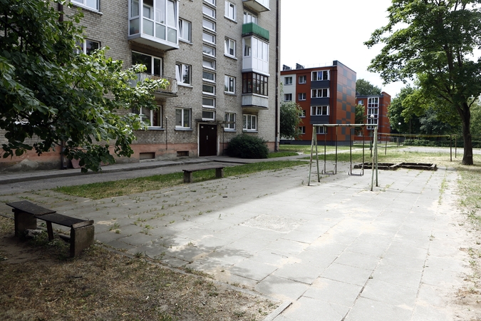 Uostamiesčio gyventojams nerimą kelia apleistos žaidimų aikštelės