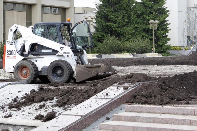 Garsiajame Seimo fontane – žymūs pokyčiai