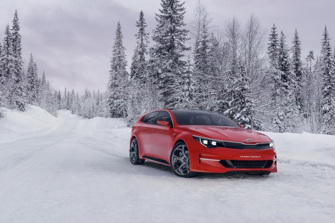 Koncepcinis modelis „Kia Sportspace“ skuba į Ženevą