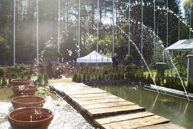 „Litexpo“ lankytojams – profesionalų sukurta žalioji oazė