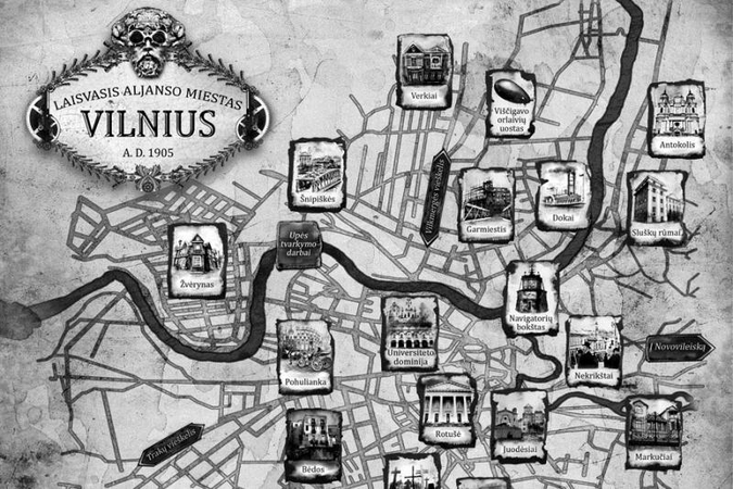 Žurnalistas A. Tapinas fantastiniame romane perrašė Vilniaus istoriją