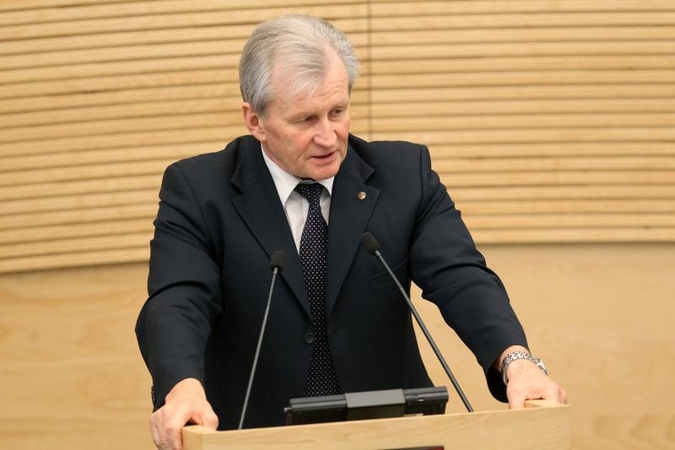 Parlamentaras K.Glaveckas pateko į ligoninę