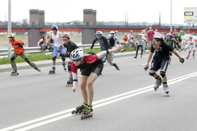 Kaune vyks trečiasis riedučių maratonas
