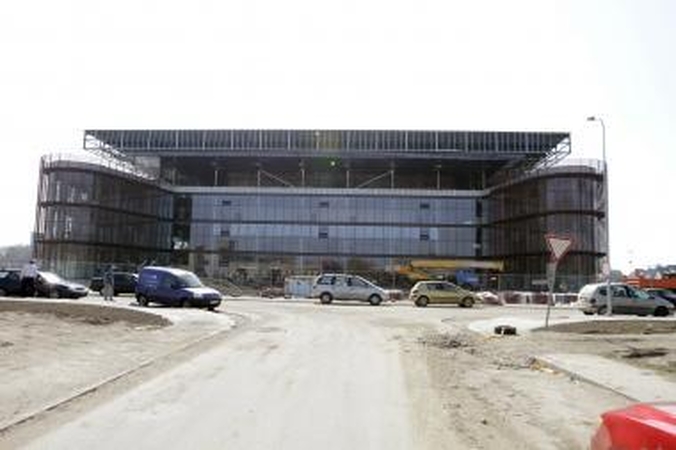 Klaipėdos arenos statybos pabrangs 10 mln. litų