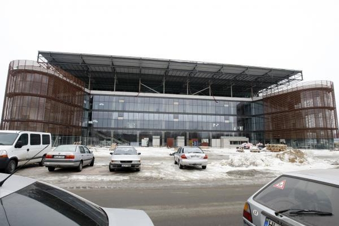 „Švyturio arena“ Klaipėdoje nebus užbaigta laiku