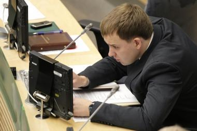 Darbo partijos kandidatas į opozicijos lyderius - V.Gapšys