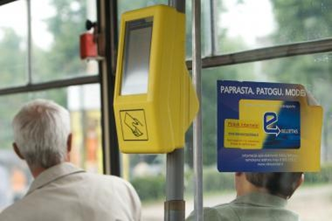 E.bilietas sostinėje pabrango beveik 5 mln. litų